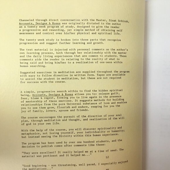 Master Sinat Schirah Teachings Accounts Designs Roses Book Awakening Awareness - Picture 5 of 14